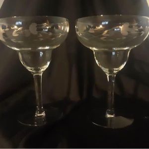 Princess House Heritage Margarita Glasses